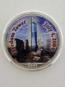 2002/2004 9-11 American Silver Eagle Colorized Silver Coin Set