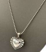 Lagos Heart Pendant on 34" Beaded Aftermarket Chain