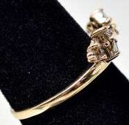 Dazzling 14K Yellow Gold Diamond Ring
