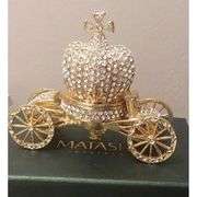 Crown Carriage with 24K Gold Accents and Crystals