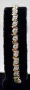 Diamond Bracelet in Vermeil Sterling Silver