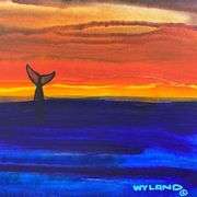 Whale Tail by Wyland Original