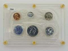 1960 United States Proof Set In Capital Plastics Holder