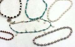 Lot of 13 Honora pearl strand bracelets