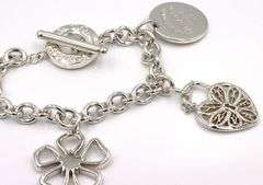 Tiffany & Co charm bracelet in 925 sterling silver