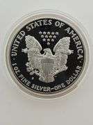 1991 S Proof American Silver Eagle - OGP, No COA