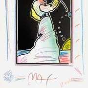 Sage with Cane by Peter Max