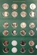 1965-1998 Washington Quarters Album Including Proofs