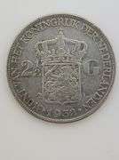 1932 Netherlands 2 1/2 Gulden