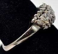 Sparkling Diamond Ring in 18K White Gold