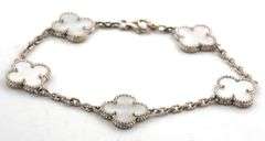 Vintage Alhambra 5 Motifs mother of pearl bracelet