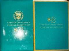 Premium Millenium Federal Reserve $2 Set