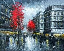 UNIQUE AND BEAUTIFUL PAINTING ON CANVAS