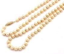 6.5-7mm Fresh water pearl strand necklace