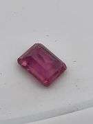 CERTIFIED NATURAL RUBY RED EXCELLENT IDEAL CUT , EMERALD CUT