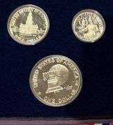 3 1976 Blue Bicentennial Silver Proof Sets