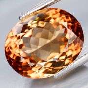 Captivating 23.31ct AAA Imperial Topaz