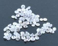 High fire 1.53ct set of REAL round brilliant Diamonds!