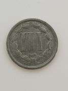 1865, 1866, 1867 - 3 Cent Nickels Lot