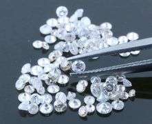 High fire 1.53ct set of REAL round brilliant Diamonds!