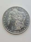 1882-O/S VAM 5 Morgan Silver Dollar, About Uncirculated