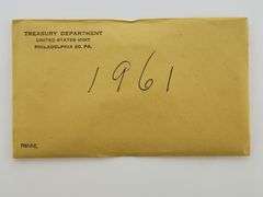 1961 United States Proof Set, OGP "Sealed"
