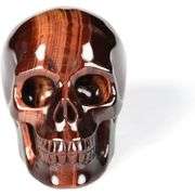 South African Red Tiger's Eye Hand-Carved Gemstone