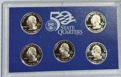 2008- 13 US State Quarters Proof Sets