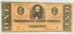 $1 Feb 17 1864 Series CSA Note