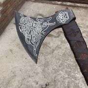 Handmade Bearded Viking Axe
