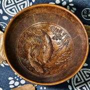 Copper Lotus and Double-Fish Bowl