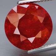 Fiery! 11.97ct top red orange Spessartite Garnet