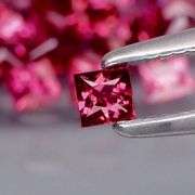 Radiant princess cut! Untreated! 2.04ct Sapphire set!