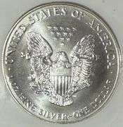 Frosty Key 1996 NGC MS 69 Silver Eagle.