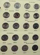 State Quarters BU Complete 1999-2009 in Littleton Archival Album.