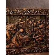 Hand-Carved Wood Nativity Scene