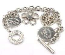 Tiffany & Co charm bracelet in 925 sterling silver