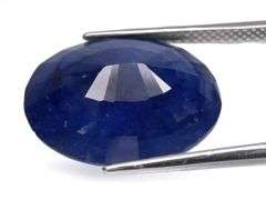 Huge! 16.68ct classic blue Sapphire center stone!