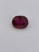 CERTIFIED NATURAL RUBY RED EXCELLENT IDEAL CUT OVAL
