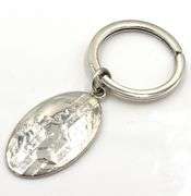 Tiffany & Co oval Globe key ring