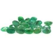 Heavy 8.25ct 19 piece Zambian Emerald set