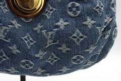 Louis Vuitton Pleaty Denium Purse