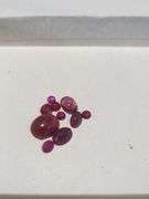 Collection of high quality Rubies 6.98 CTTW