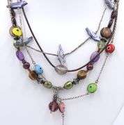 Group lot of 3 vintage 925 sterling silver necklaces