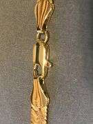 Impressive 32 Gram 18 Kt Gold Plated Herringbone Necklace