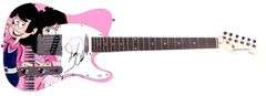 Donnie Osmond Autographed Custom 1/1 Graphics Photo Guitar ACOA
