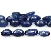 Excellent 5.66ct cobalt blue Sapphire set