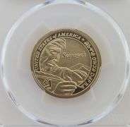 2017-S Native American Dollar Enhanced UNC, FDOI - PCGS SP70