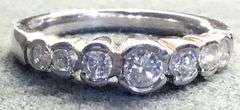 PLATINUM NATURAL DIAMOND WEDDING BAND