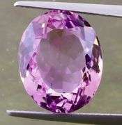 Beautiful 9.29ct natural violet pink Amethyst